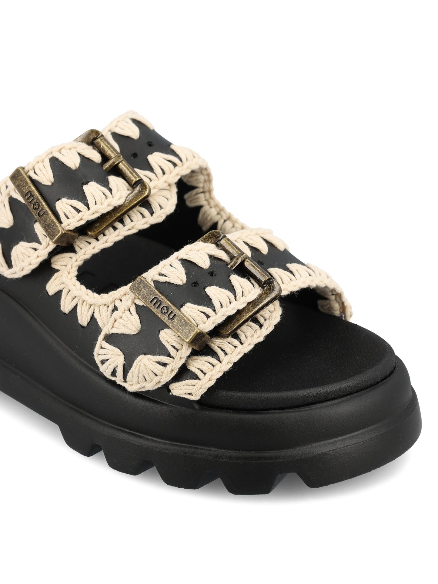 Sandali realizzati in materiale sintetico. SW661001N BKW MOU