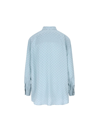 Camicia in seta. 837168 Z7ATQ4141 GUCCI