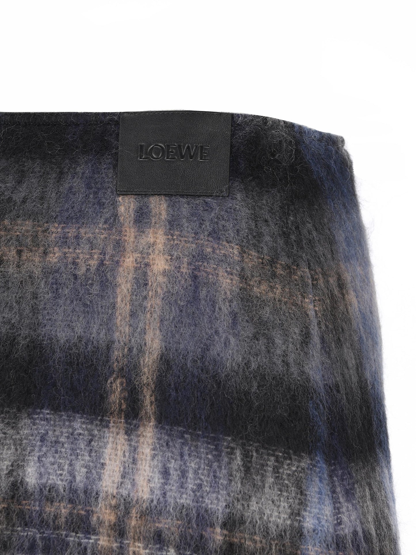 Gonna realizzata in mohair/lana e poliammide. S540Y08XC0 4985 LOEWE