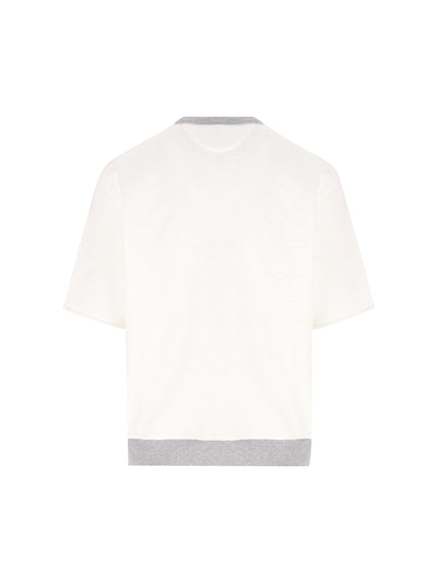 Maglia realizzata in cotone e lino. MR8313378G CTQ27 BRUNELLO CUCINELLI