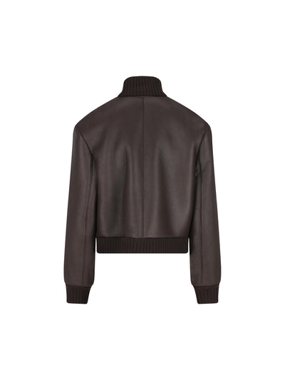 Giacca realizzata in pelle di montone. MPV961 172QF0003 MIU MIU