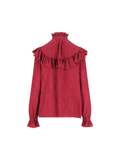 Camicia realizzata in seta. 831783 Y4K356067 SAINT LAURENT