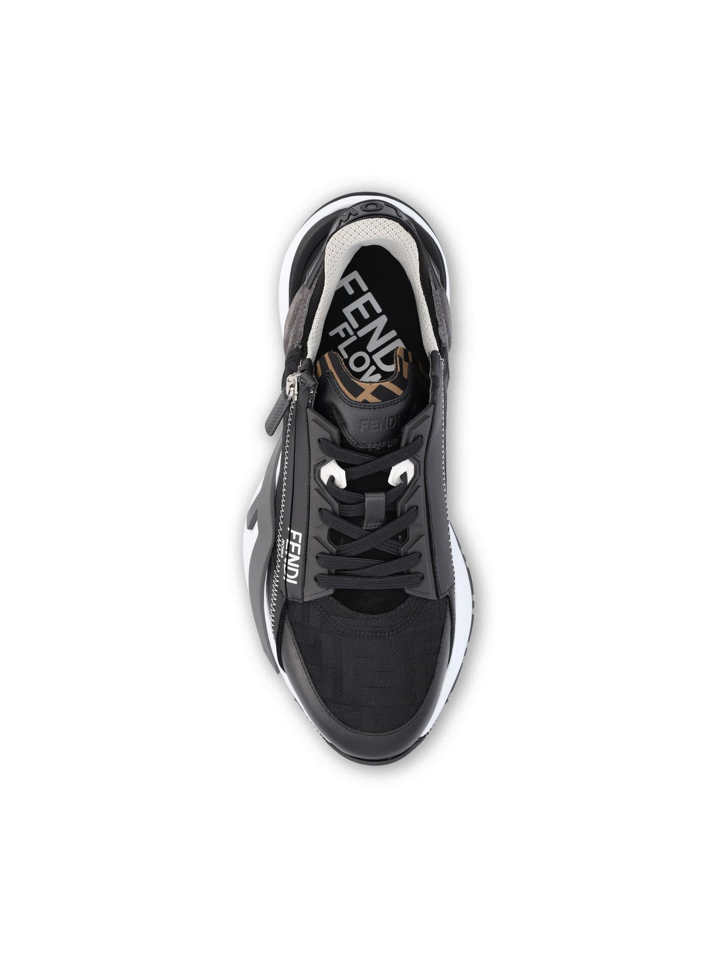 Sneakers realizzate in pelle e poliammide. 7E1392 AY9WF1EX4 FENDI