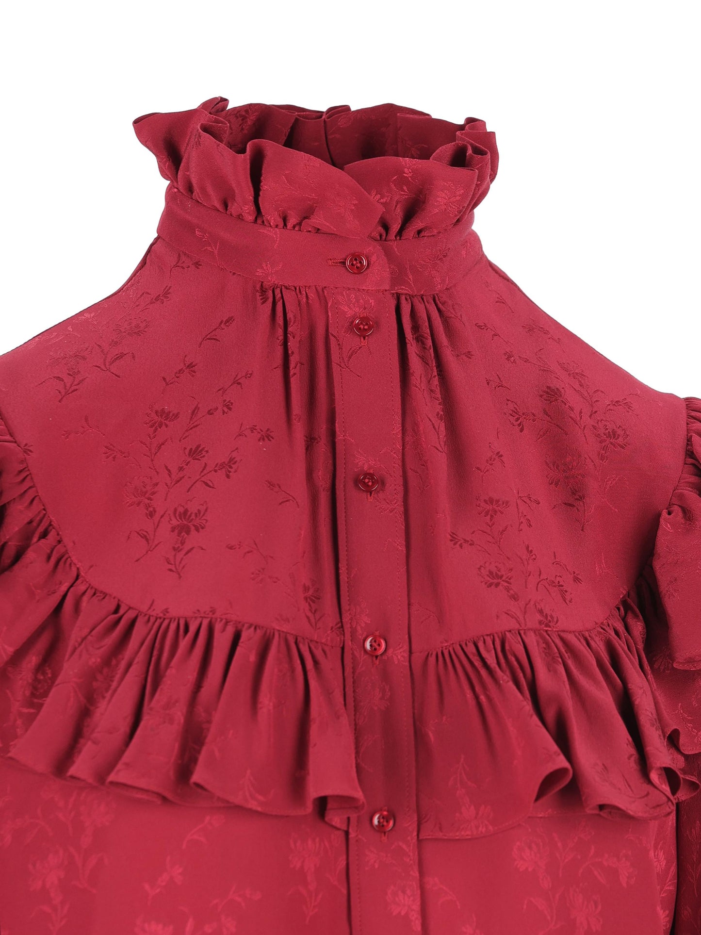 Camicia realizzata in seta. 831783 Y4K356067 SAINT LAURENT