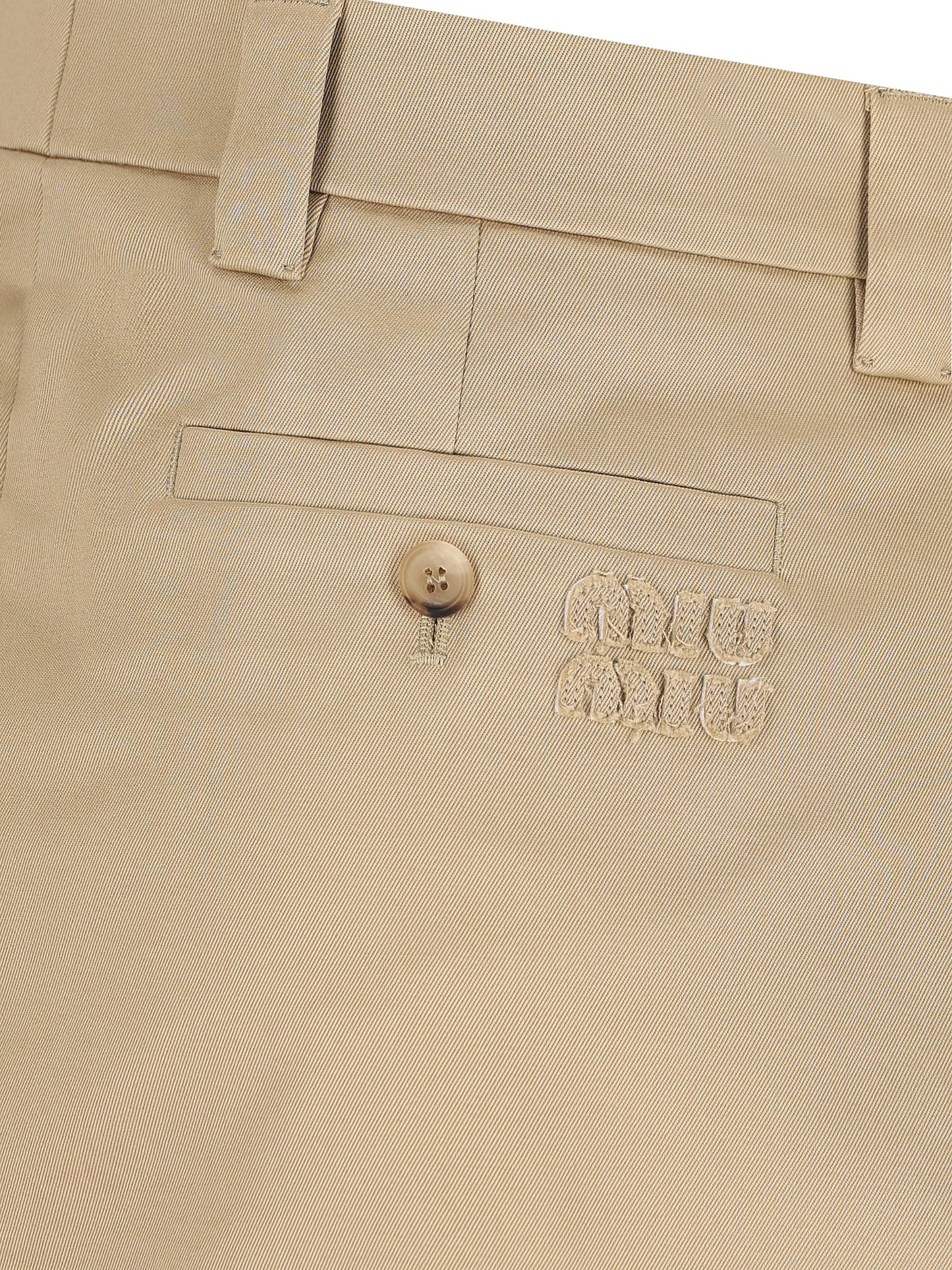 Gonna realizzata in cotone. MG2383 1UPXF0065 MIU MIU