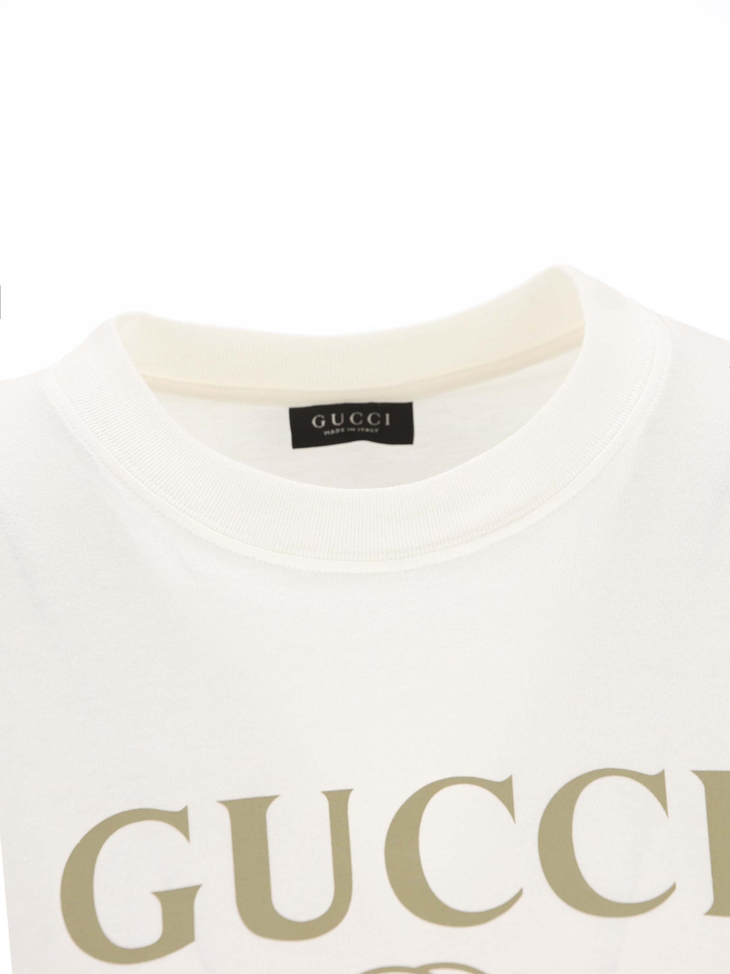 T-Shirt realizzata in cotone e seta. 865015 XJHUF9280 GUCCI
