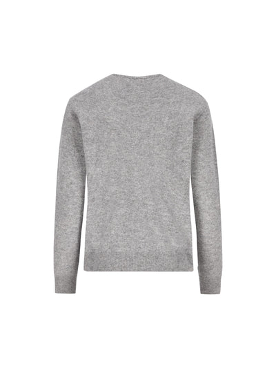Maglia realizzata in cashmere. V34600 GRIGIO MEDIO VANISE'