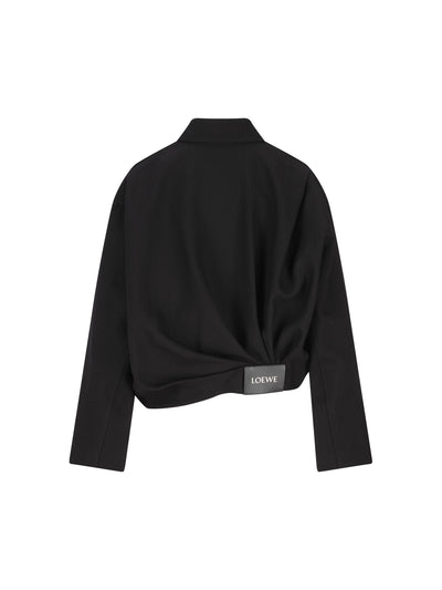 Giacca realizzata in misto cotone. S359Y02XGN 1100 LOEWE