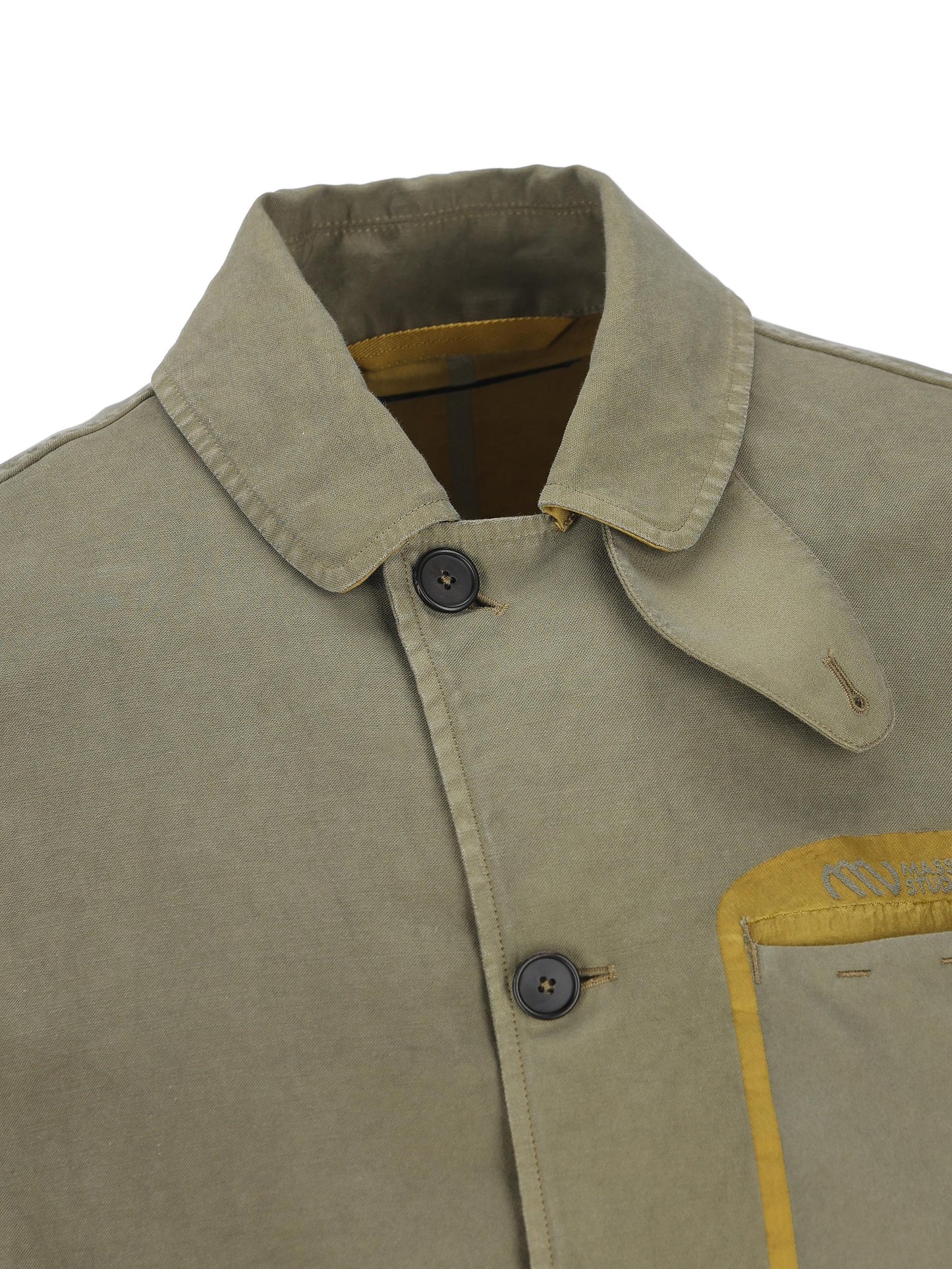 Giacca realizzata in poliammide e cotone. MBZ200A11 0685G652 MASSIMO OSTI STUDIO