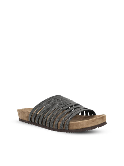 Slide realizzate in vera pelle. MZGAG3157 C101 BRUNELLO CUCINELLI