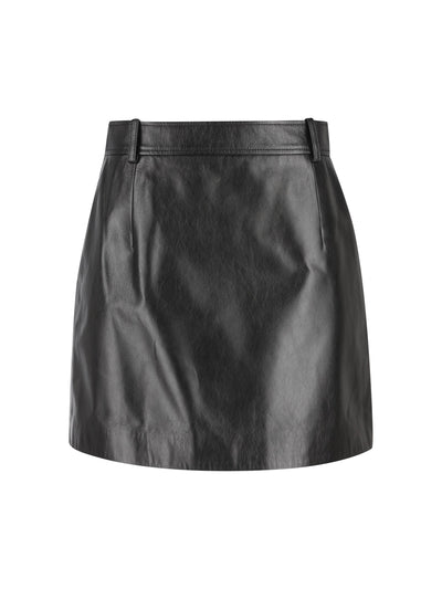 Minigonna realizzata in pelle. 860694 XNA6E1000 GUCCI