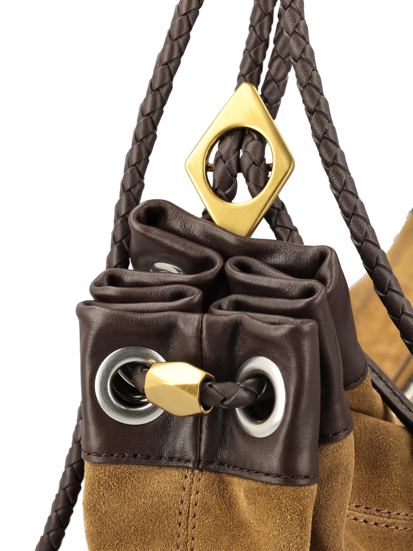 Borsa realizzata in pelle di vitello scamosciata. 26EPP0501FA-D2C09M 50TA ISABEL MARANT