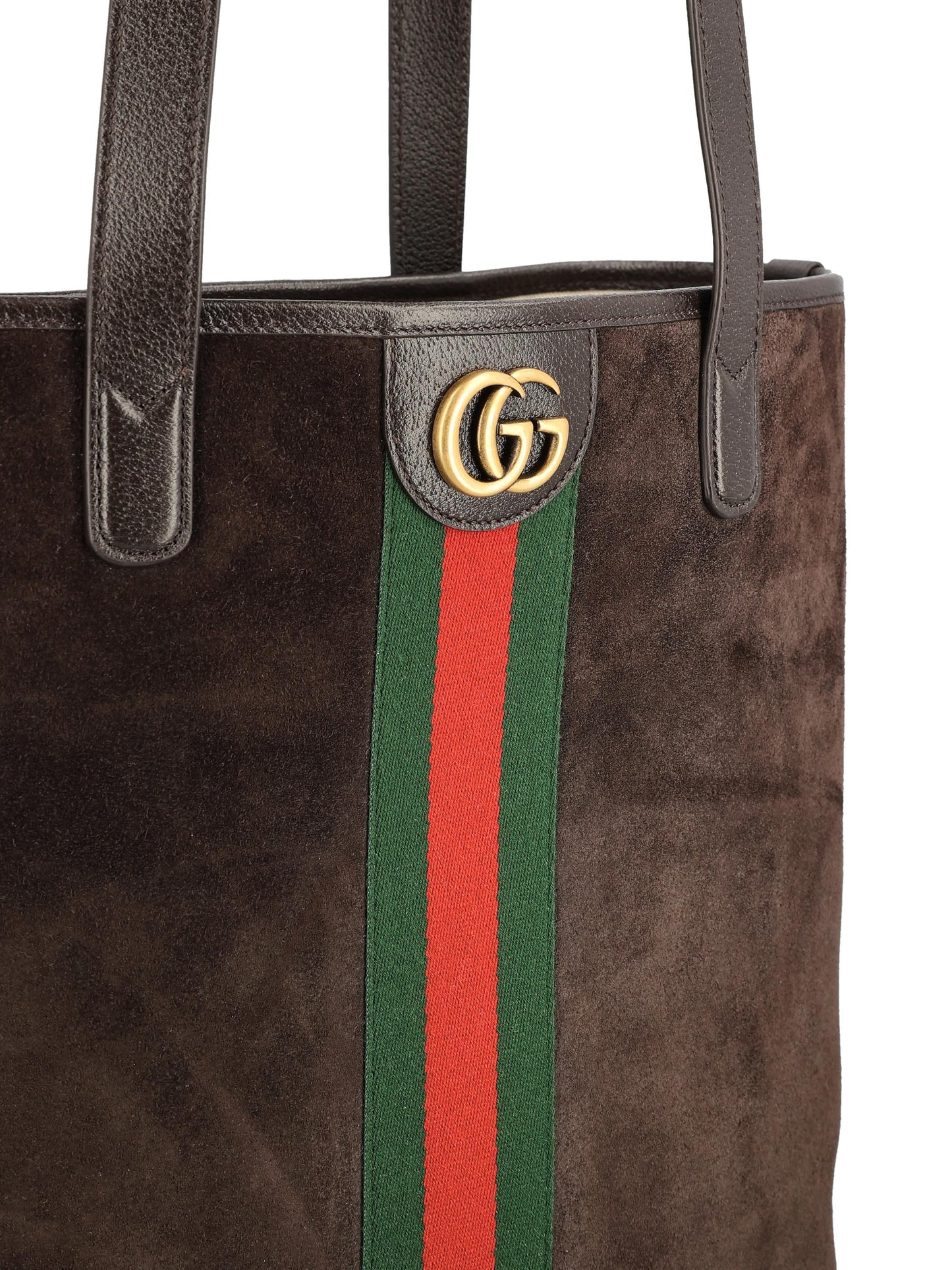 Borsa Shopping Ophidia media in pelle scamosciata 834465 AAE1D2041 GUCCI