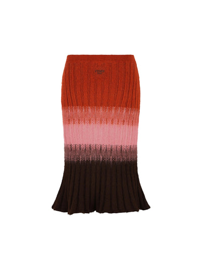 Gonna realizzata in mohair e poliammide. FZQ994 AYLTF1TIN FENDI