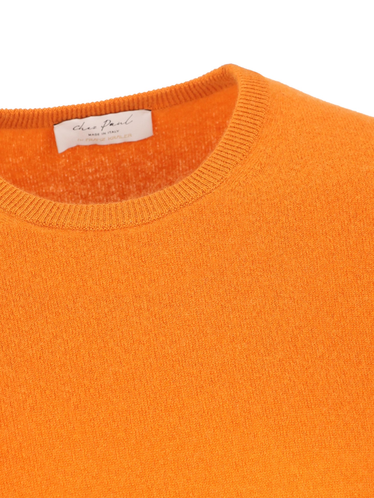 Maglia realizzata in cashmere. 34001 PAPAIA CHEZ PAUL