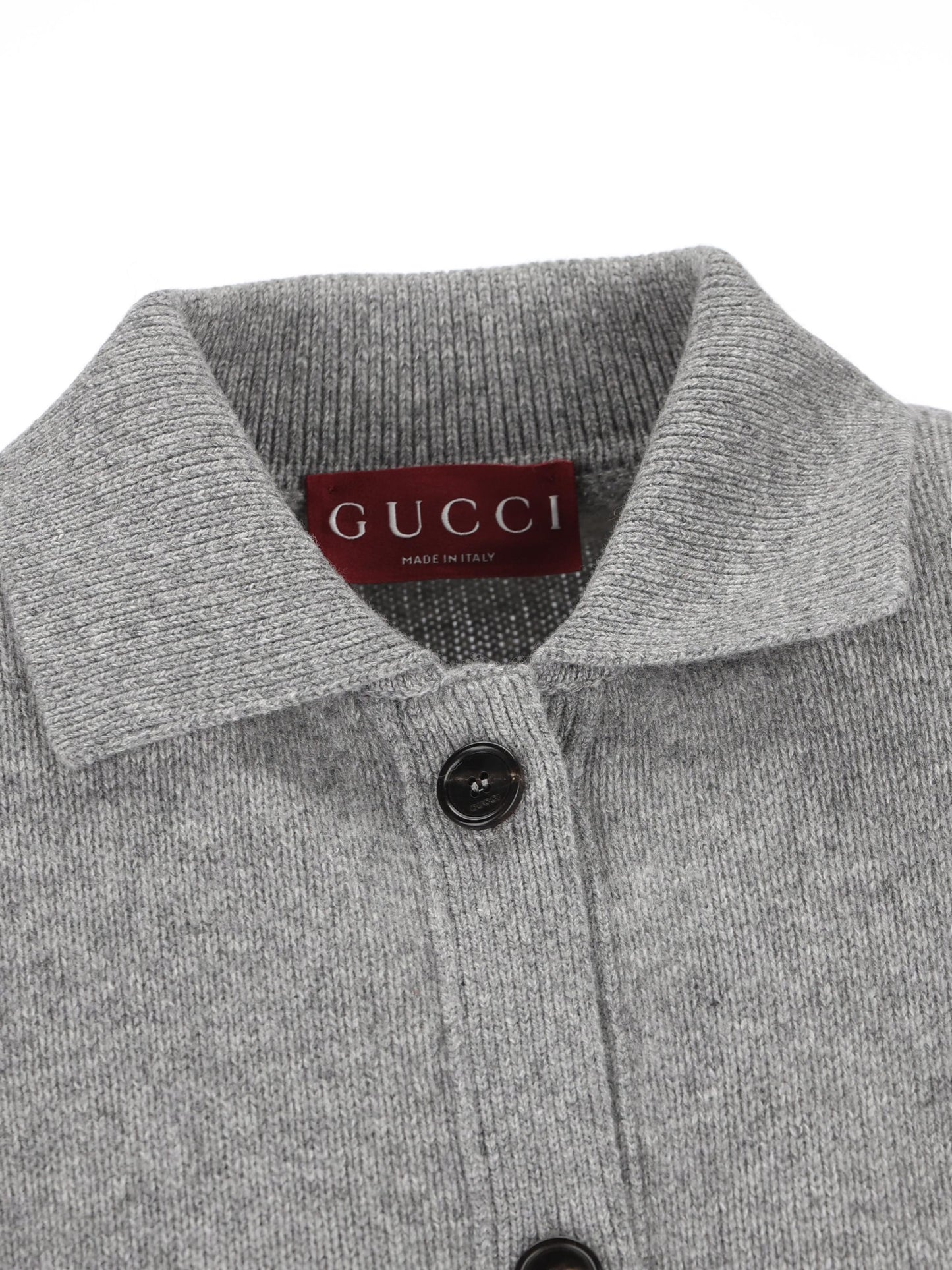 Cardigan in lana e cashmere. 848257 XKE921084 GUCCI