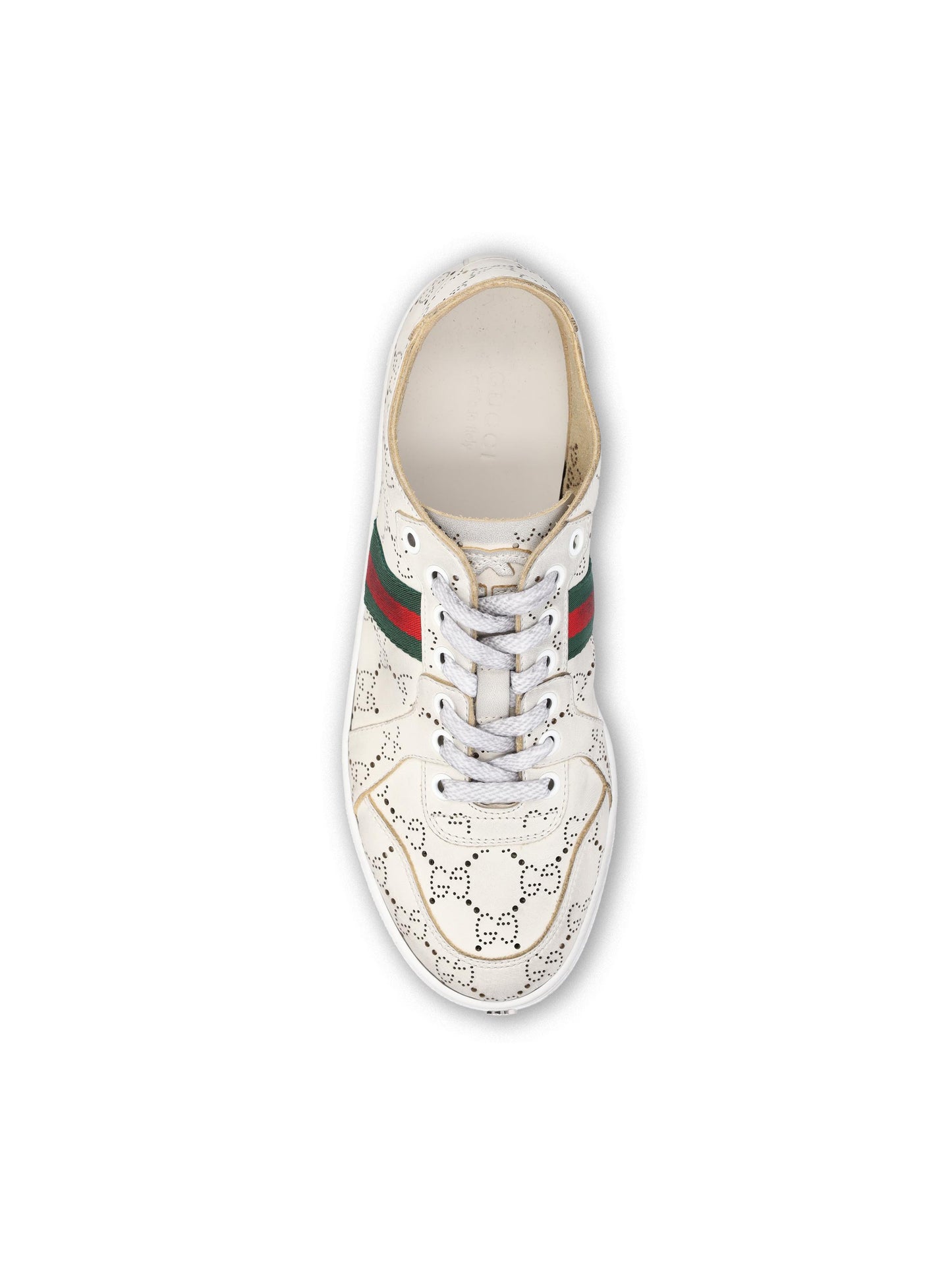 Sneakers realizzate in pelle. 865050 AAGGP9166 GUCCI