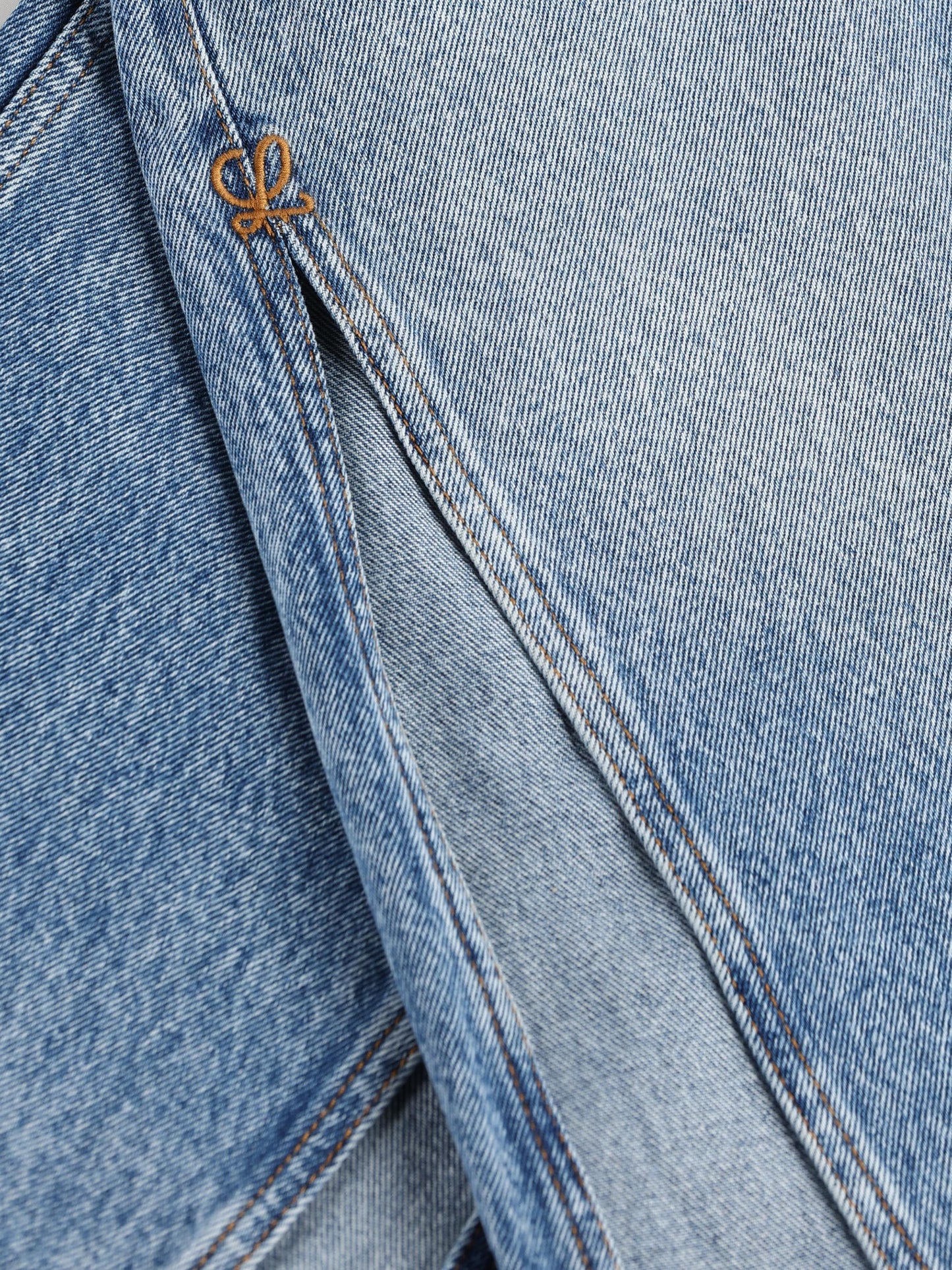 Pantaloni in denim di cotone. S616Y11X51 5720 LOEWE - PAULA'S IBIZA