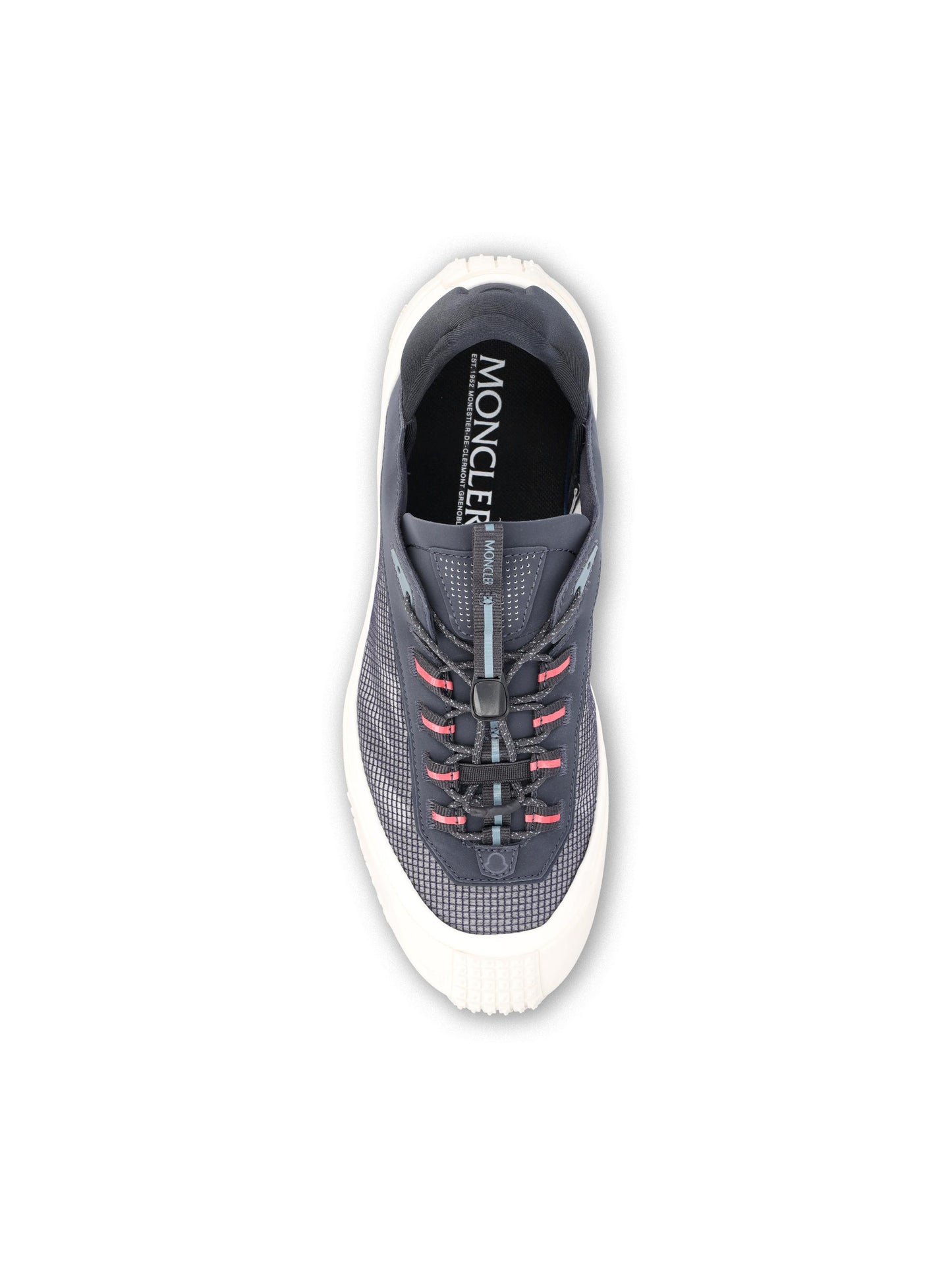 Sneakers realizzate in pelle e poliestere.vvvv M4M00290 M8467P70 MONCLER
