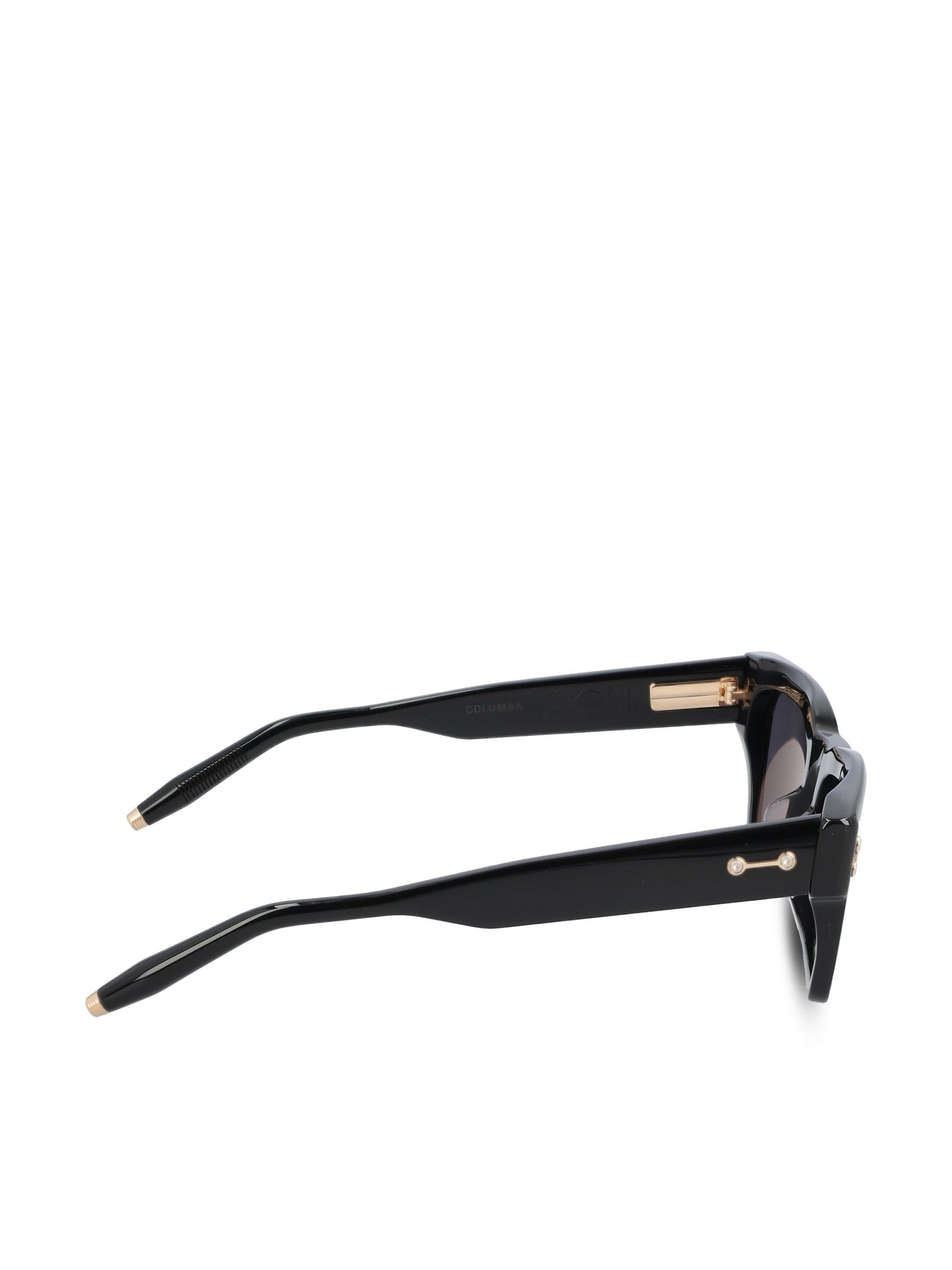 Occhiali da sole realizzati in acetato. AKS-100A-54 BLK AKONI