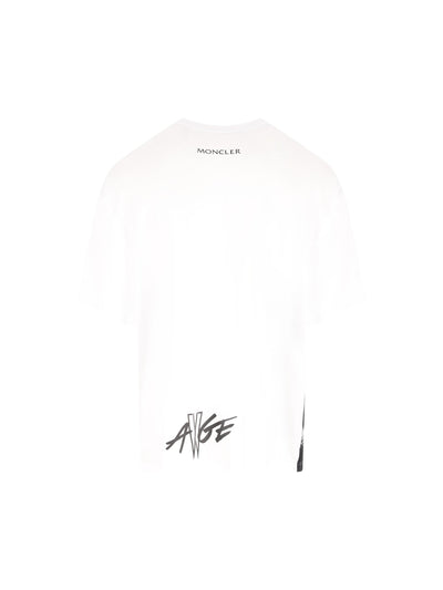 T-Shirt realizzata in cotone. M8C00001 89AYW999 MONCLER - ASAP ROCKY