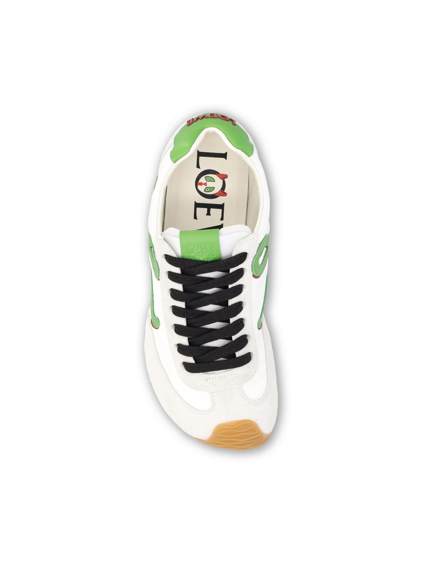 Sneakers realizzate in nylon e pelle di vitello. LBR2282X31 7918 LOEWE