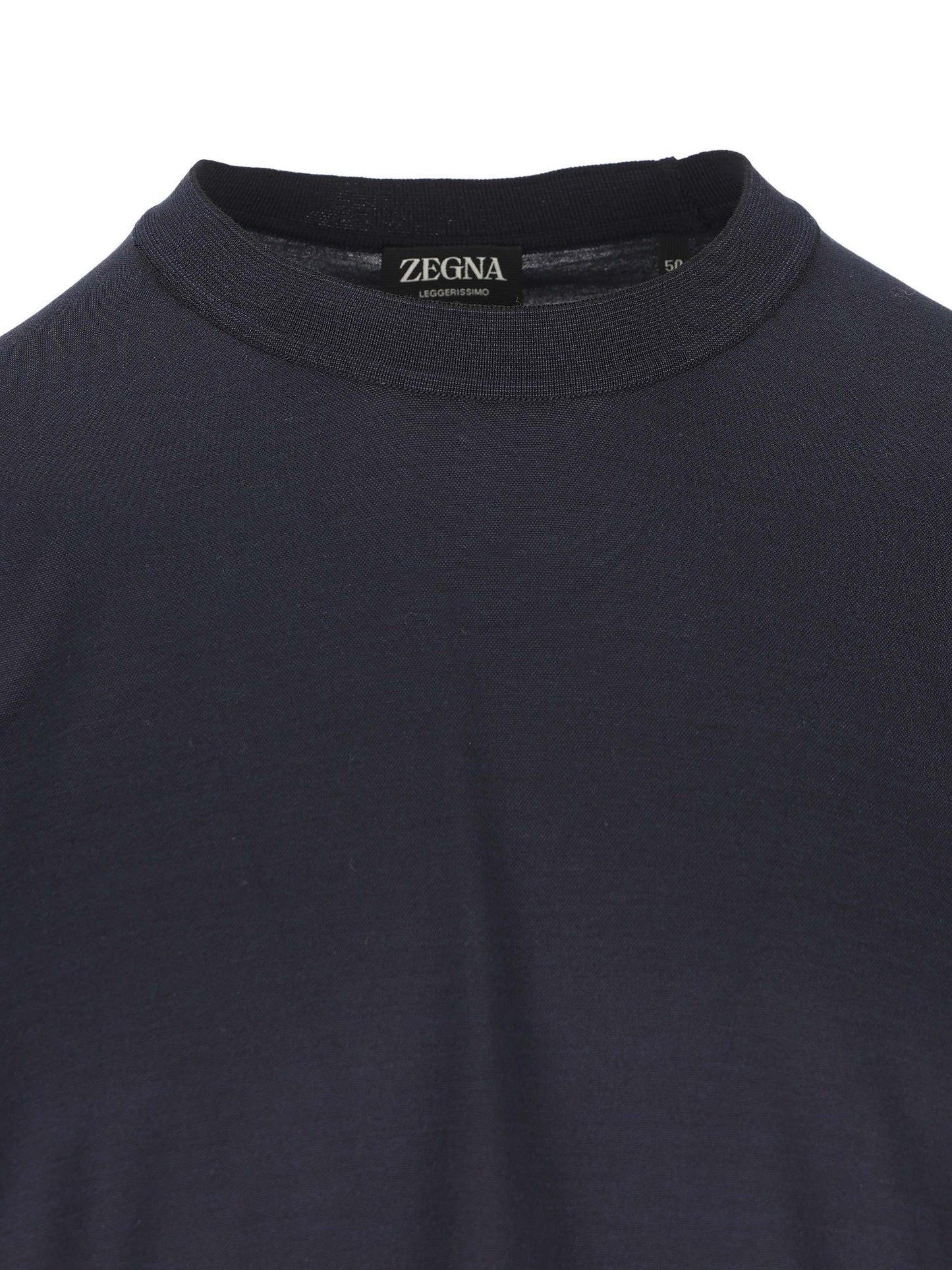 T-Shirt realizzata in cotone e seta. UH386A3 H718412 ZEGNA