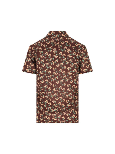 Camicia in seta stampata P413IG 17UXF0192 PRADA