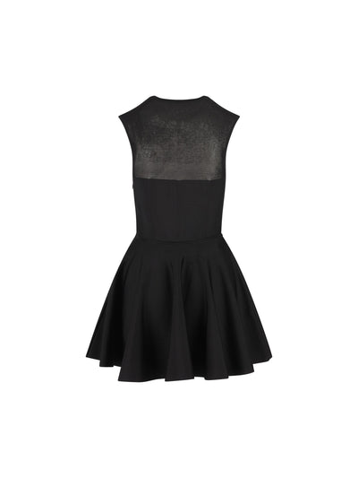 Abito in viscosa e poliammide BW22N24ZSR 001 GIVENCHY