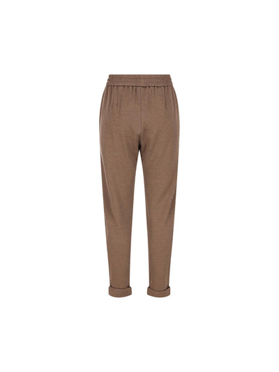 Pantaloni realizzati in cotone e seta. MD828SB899 C9122 BRUNELLO CUCINELLI