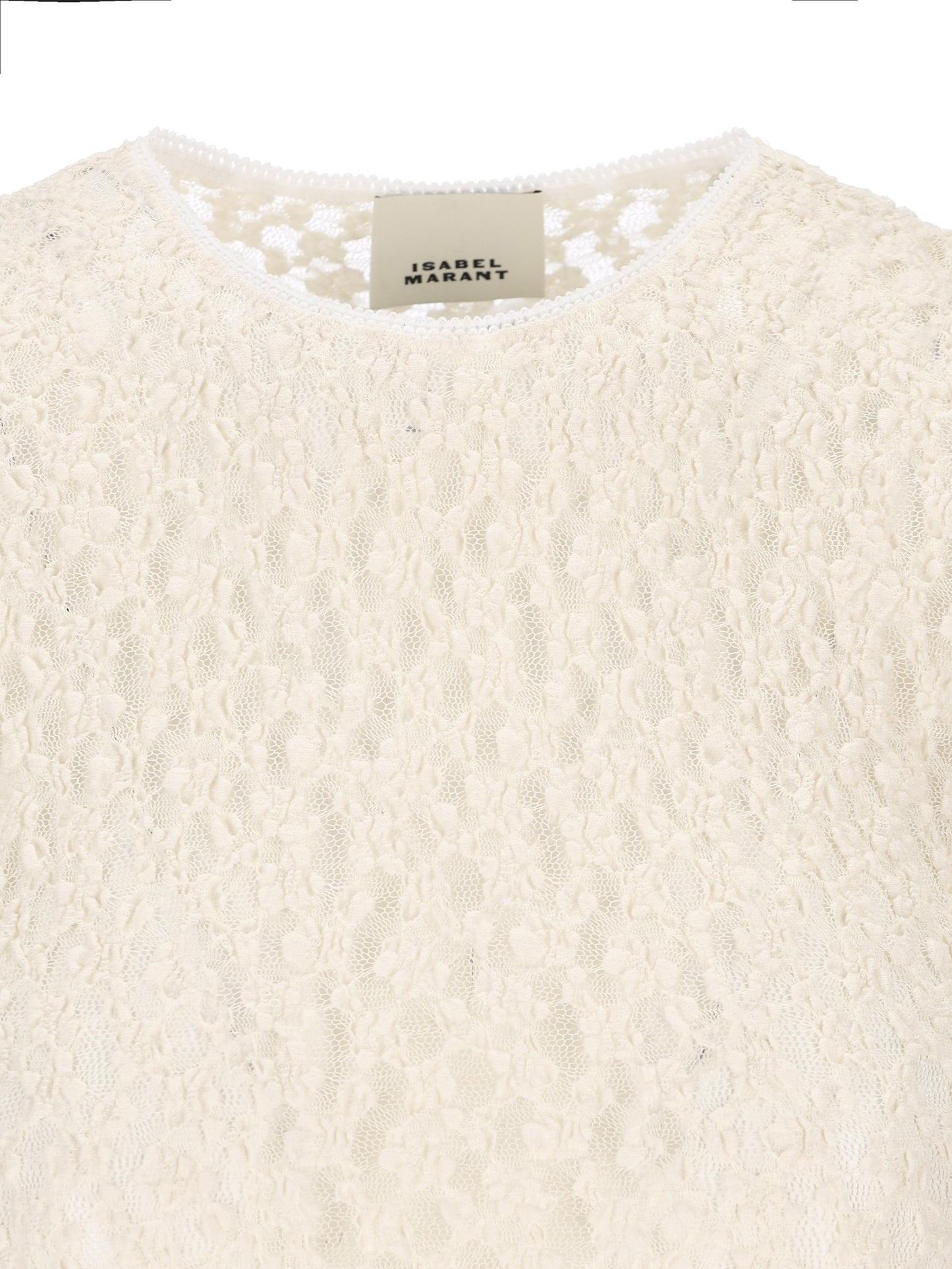 Top in poliammide e cotone. 25AHT0704FA-C3K04I 23EC ISABEL MARANT