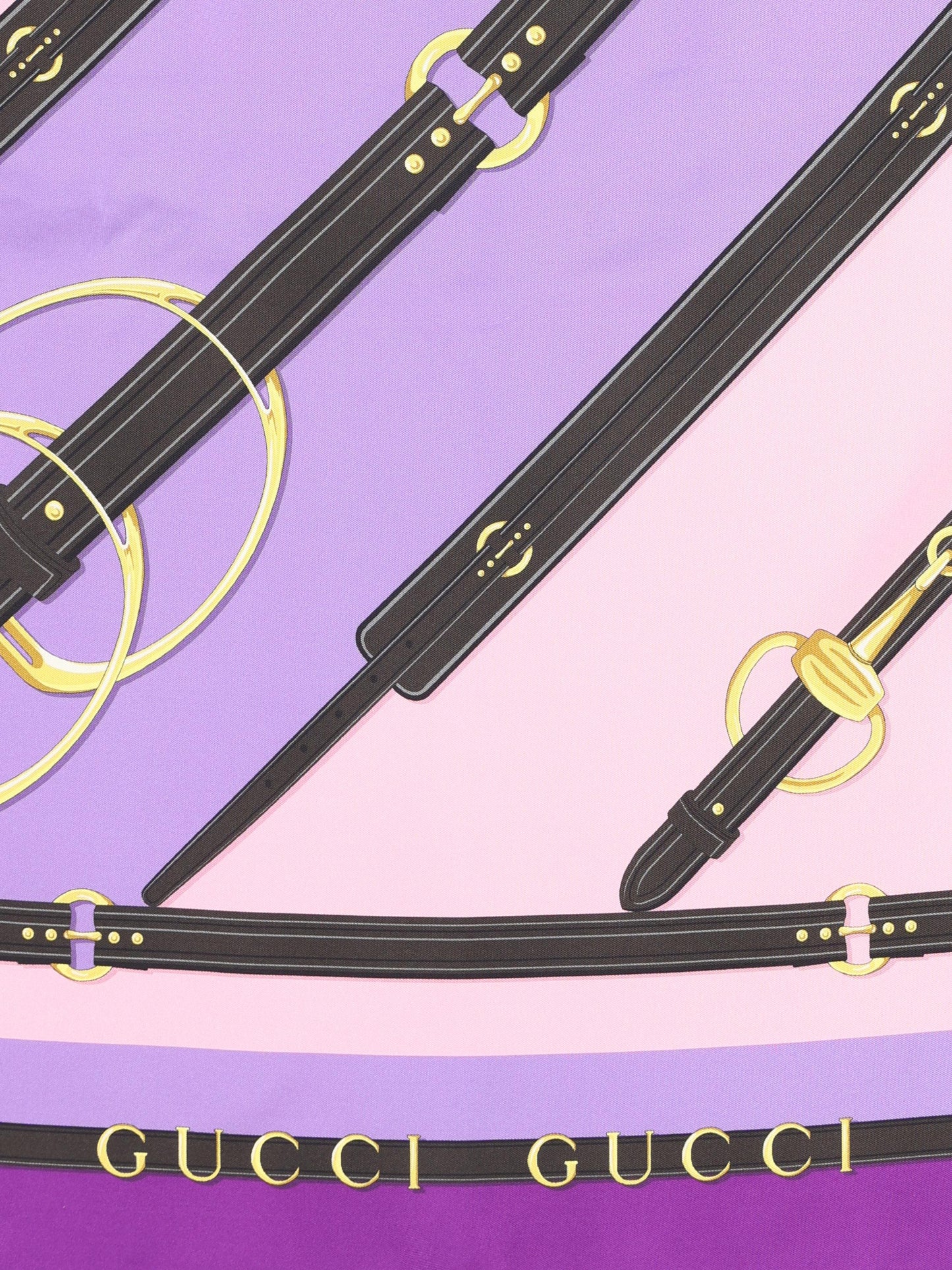 Carré in twill di seta. 847892 3G0015171 GUCCI