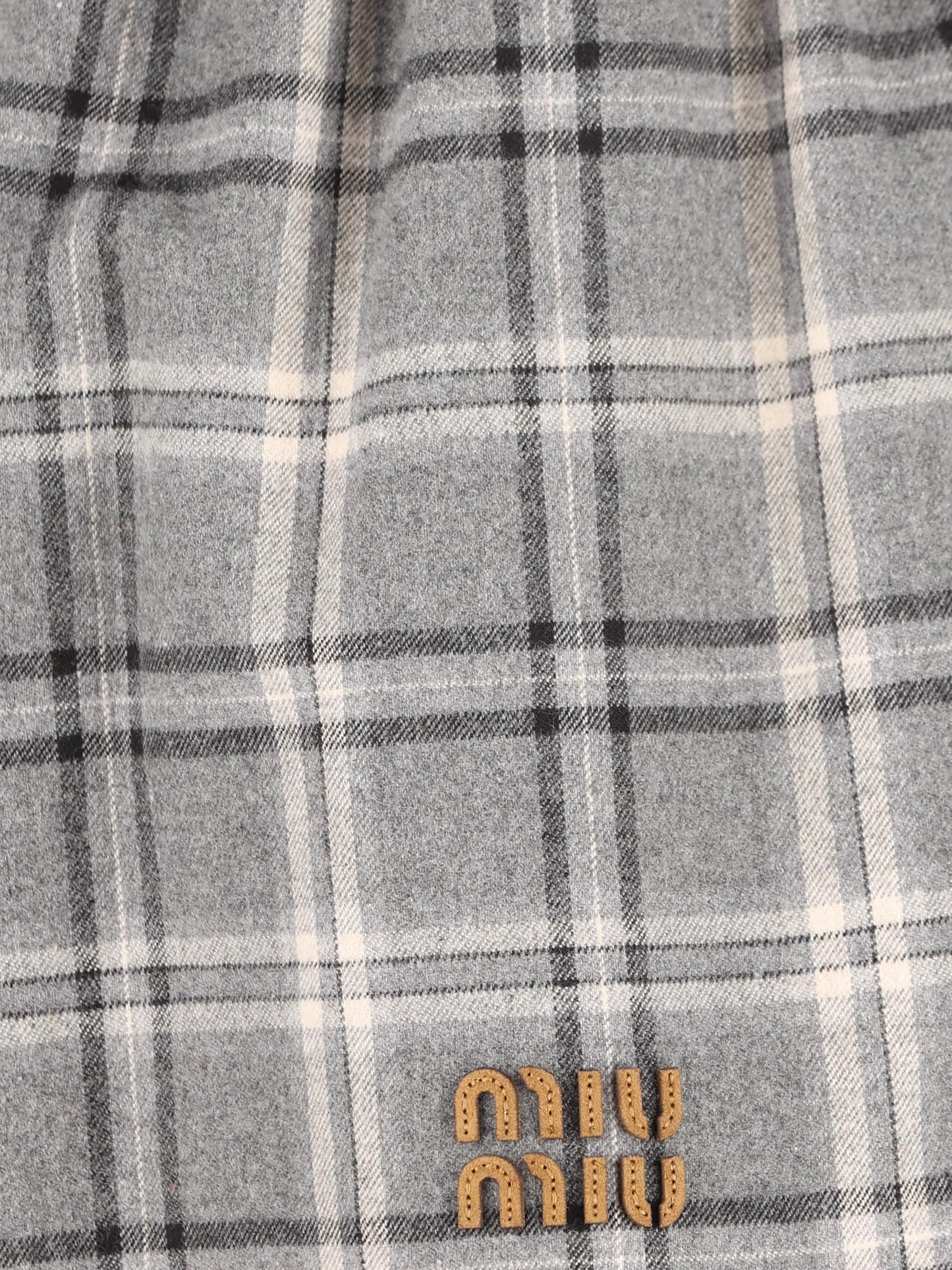 Minigonna realizzata in cotone. MG2603 1807F0480 MIU MIU