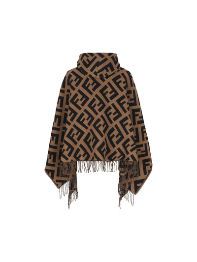 Poncho realizzato in cashmere. FXX711 AEOSF0QE1 FENDI