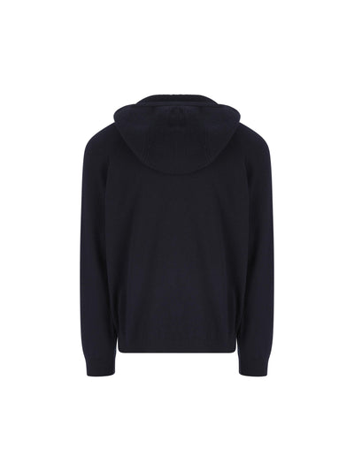 Felpa in Baby Cashmere con Cappuccio FAP0178 W000 LORO PIANA