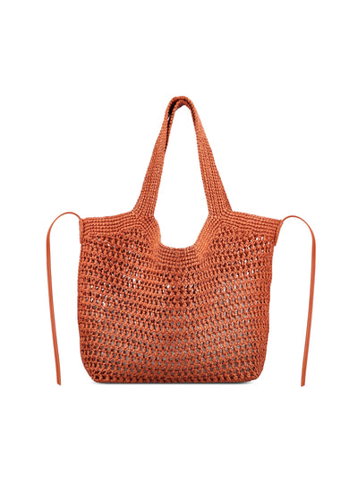 Borsa realizzata in rafia e pelle. XBWEBLA0300RGM 0XML TOD'S
