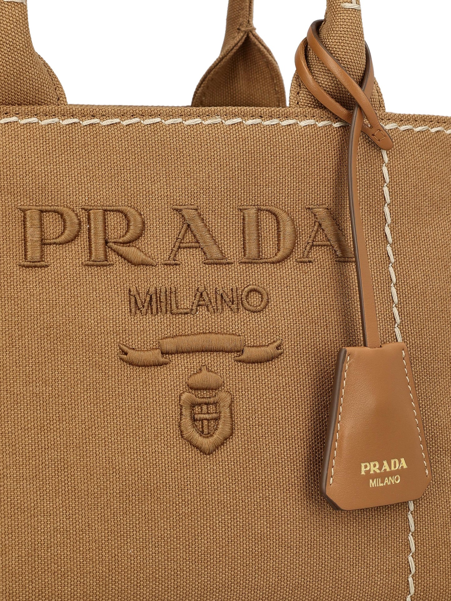 Borsa realizzata in misto lino. 1BG464 2CYAF0JHU PRADA