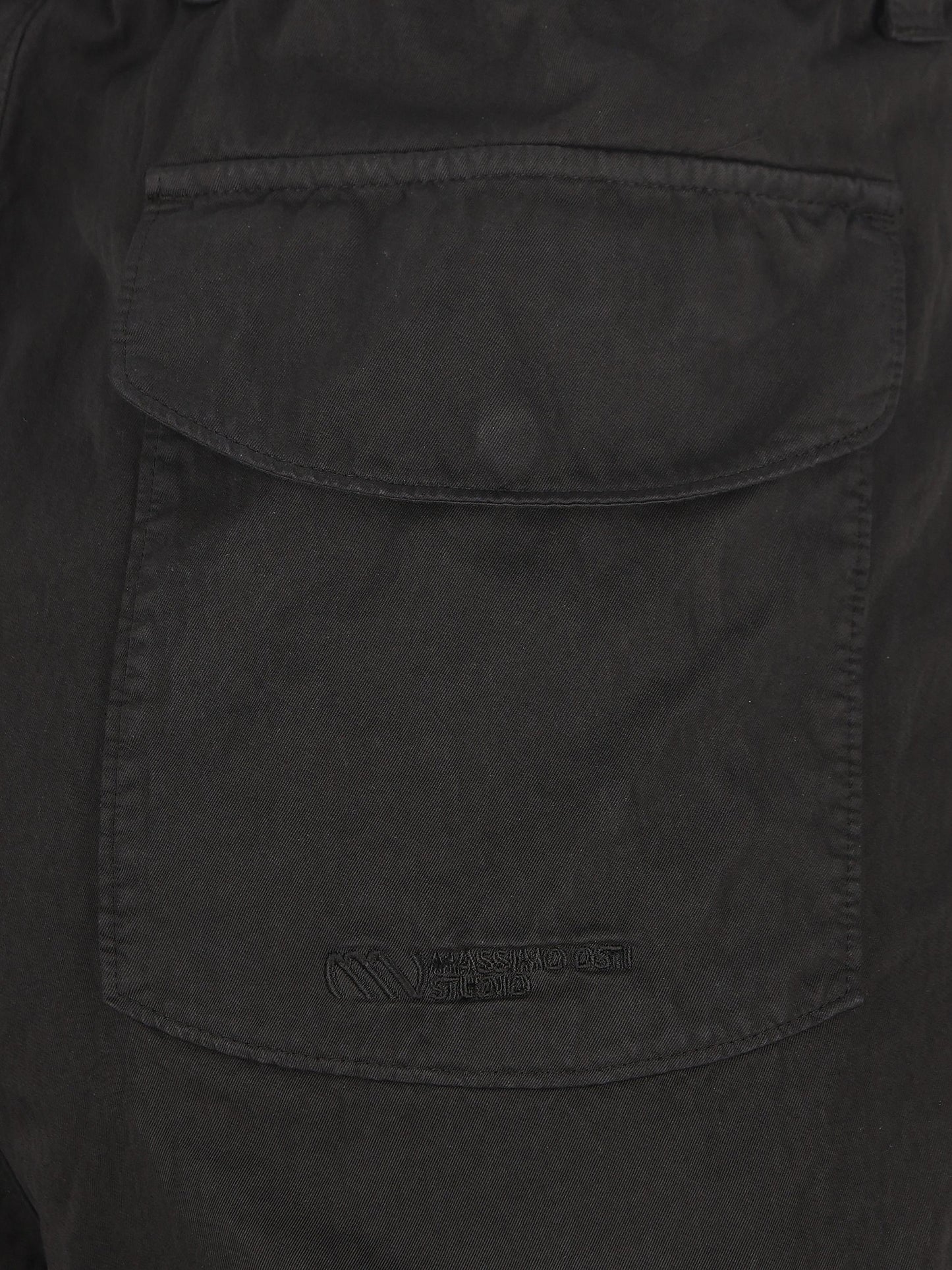 Pantaloni Co/Ny in gabardine tinto in capo 19MMPA006A 000012G999 MASSIMO OSTI STUDIO