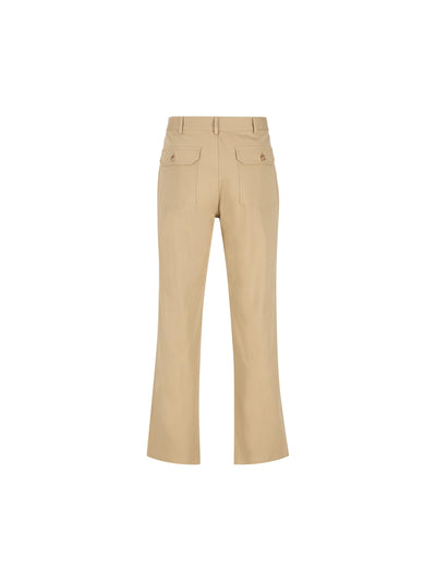 Pantaloni realizzati in cotone. FAR0238 E0J1 LORO PIANA