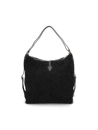 Borsa a spalla T Timeless in shearling media XBWTSEW03MLUTC B999 TOD'S