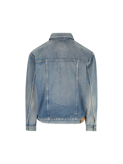 Giacca realizzata in denim. 859157 Y11CA4939 SAINT LAURENT