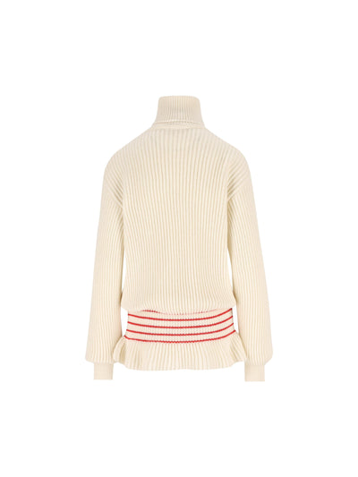 Pullover in maglia di lana e mohair. CH25AMP15575 107 CHLOE'