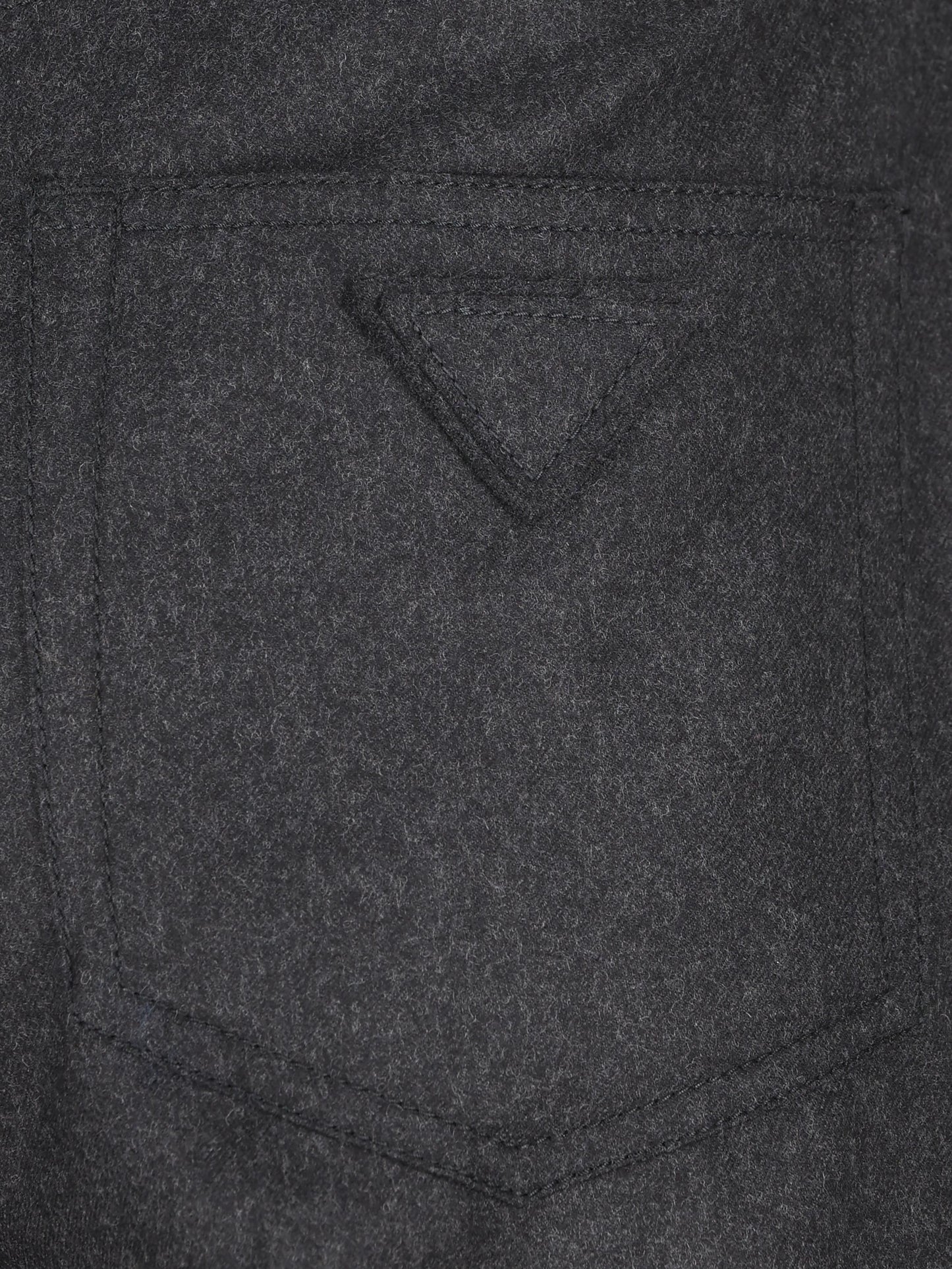 Pantaloni realizzati in lana vergine. P265J 11GZF0308 PRADA