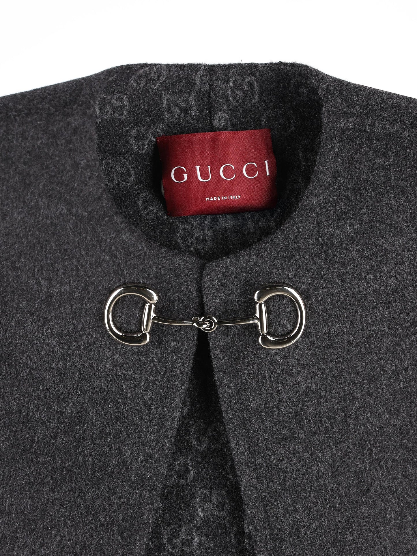 Mantella realizzata in lana e seta. 852796 ZAQW01179 GUCCI