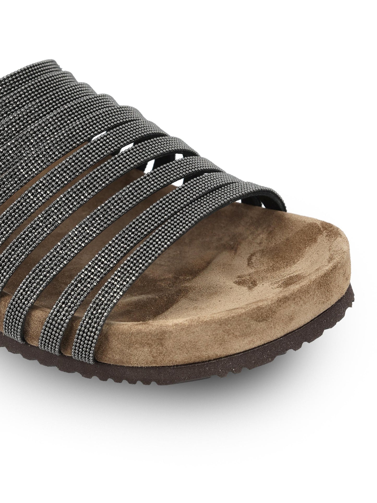 Slide realizzate in vera pelle. MZGAG3157 C101 BRUNELLO CUCINELLI