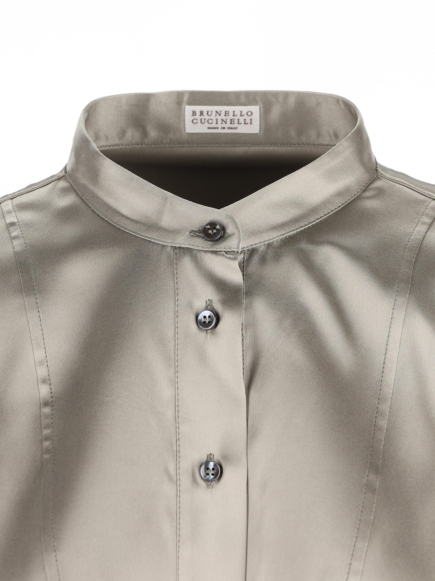 Camicia realizzata in seta. M0C59MY906 C9125 BRUNELLO CUCINELLI