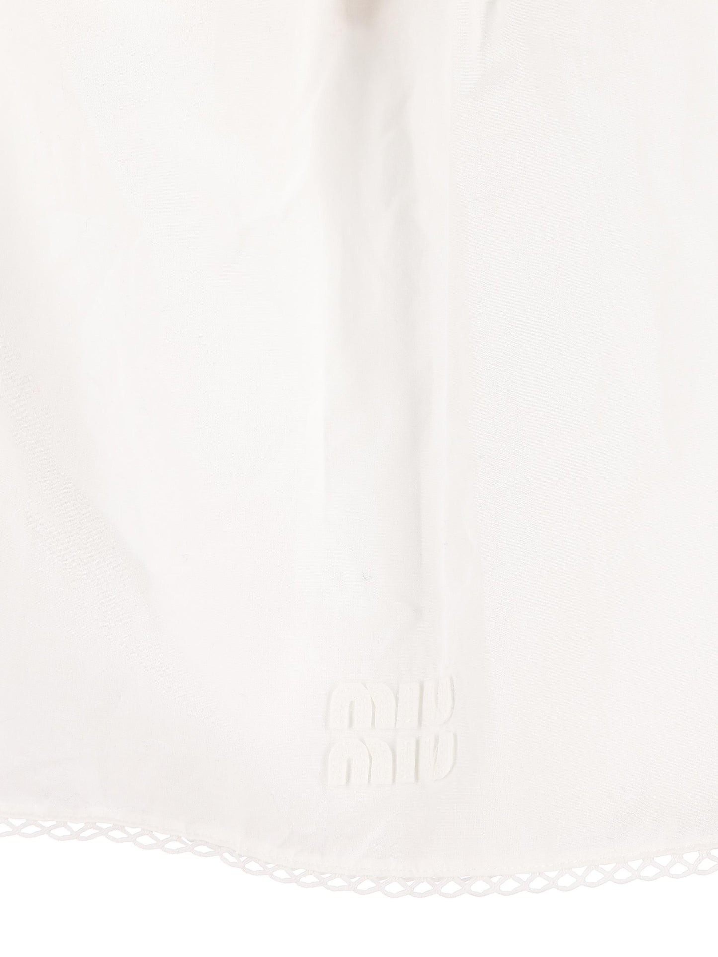 Gonna realizzata in misto cotone. MG2592 163MF0009 MIU MIU