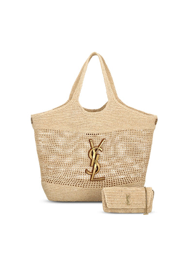 Borsa realizzata in rafia. 772191 GAAEK2063 SAINT LAURENT