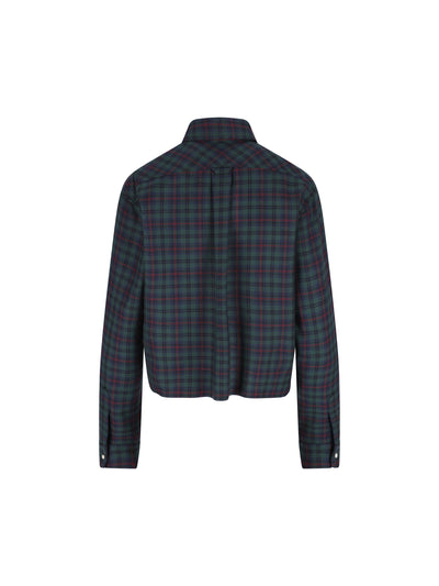 Camicia in lana vergine. MK1970 174RF0D3Z MIU MIU