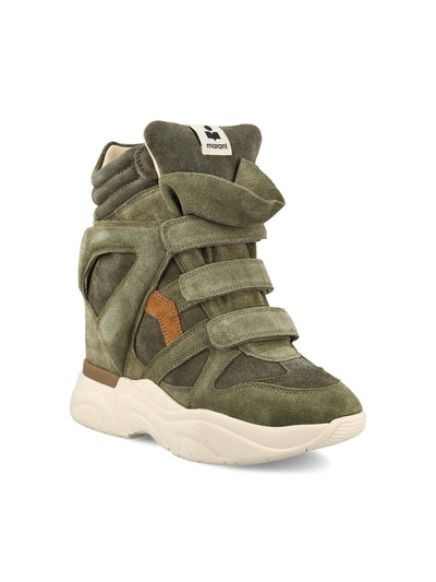 Sneakers realizzate in pelle di vitello. 26EBK0009FA-D2E07S MUKK ISABEL MARANT